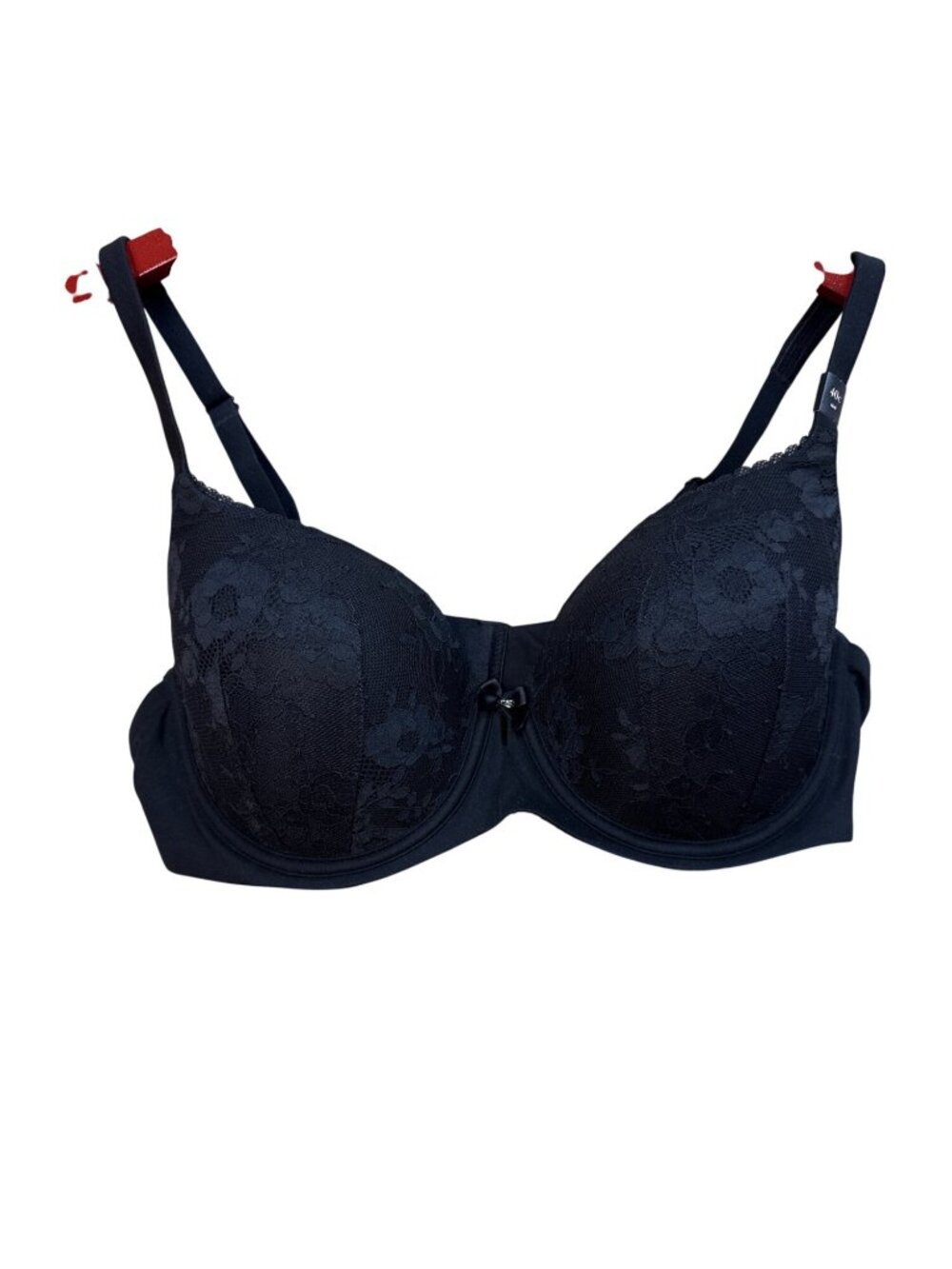 Victoria's Secret Black Lined Demi Bra 40C NWT